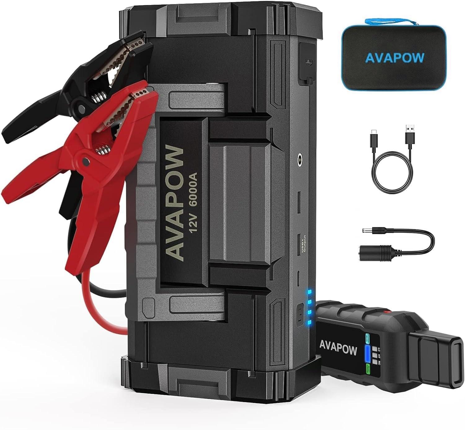 Versatile Jump Starter Showdown: Powerful Car 6000A Jump Pack Insights