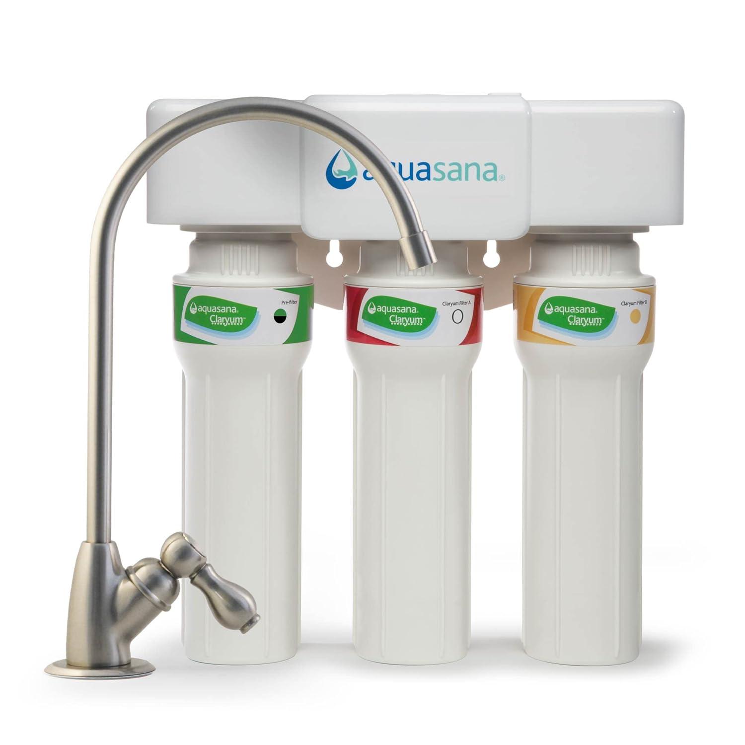 Under Sink Filter Showdown: Tested Claryum Leads Clear Water Win!
