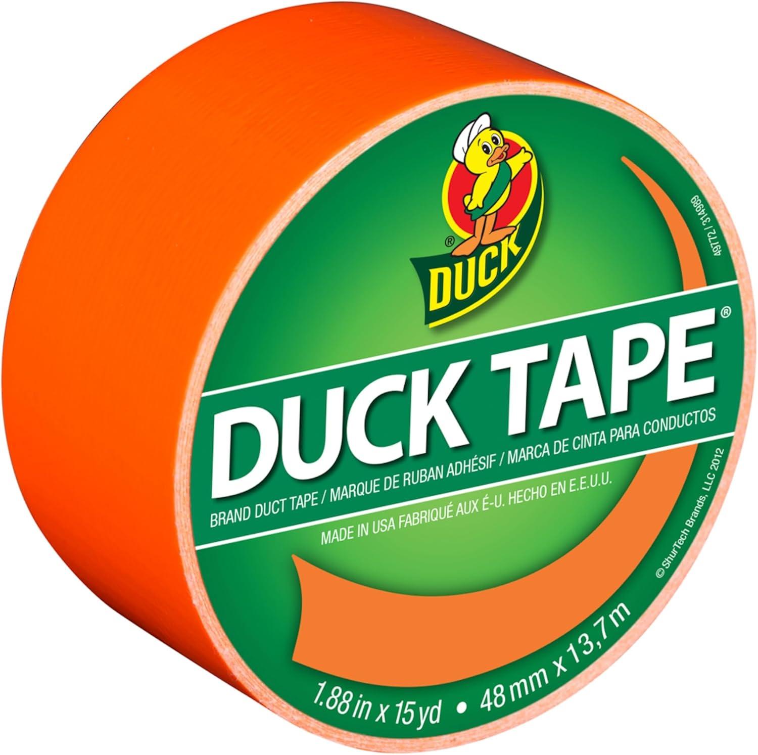 Neon Orange Duck Tape Showdown: Surprise Insight on Duct Tape Benefits