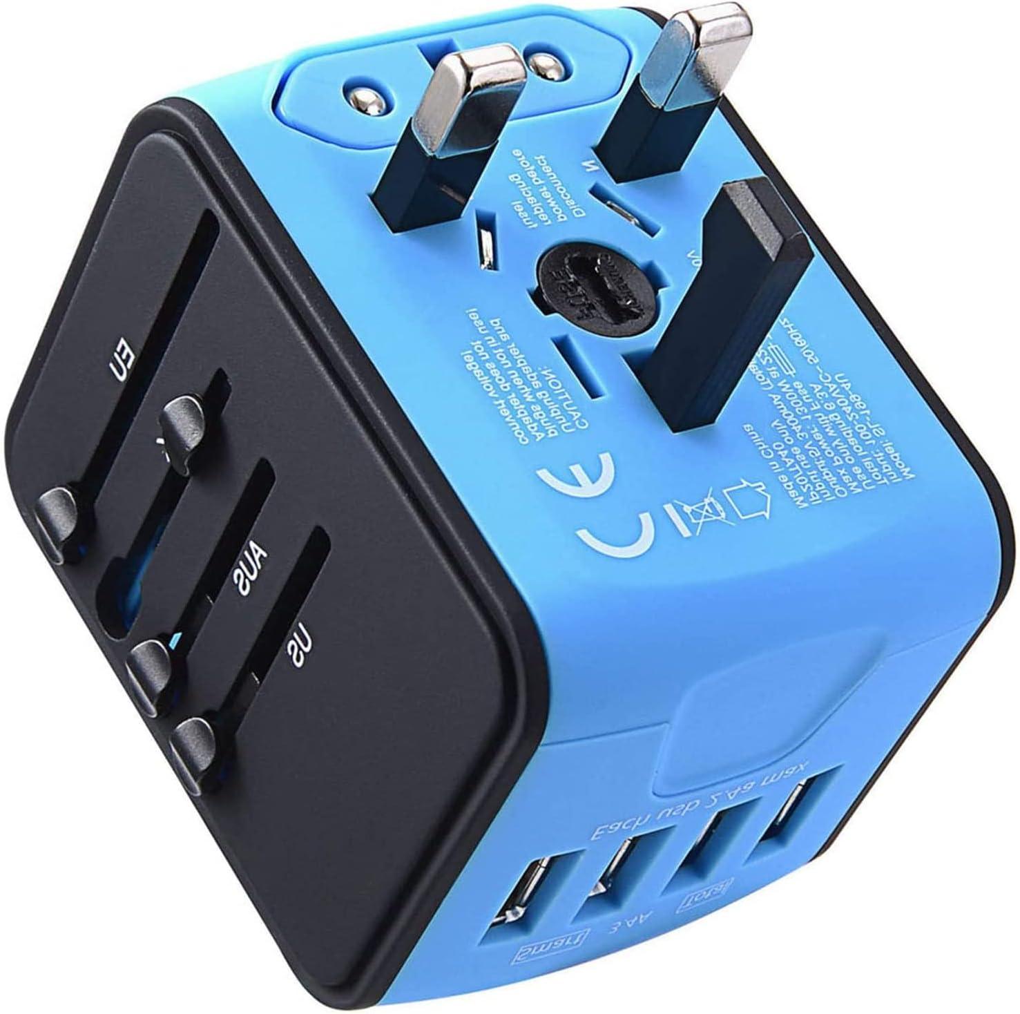 Universal Adapter Showdown: Tested In 200+ Countries, 4 USB ports