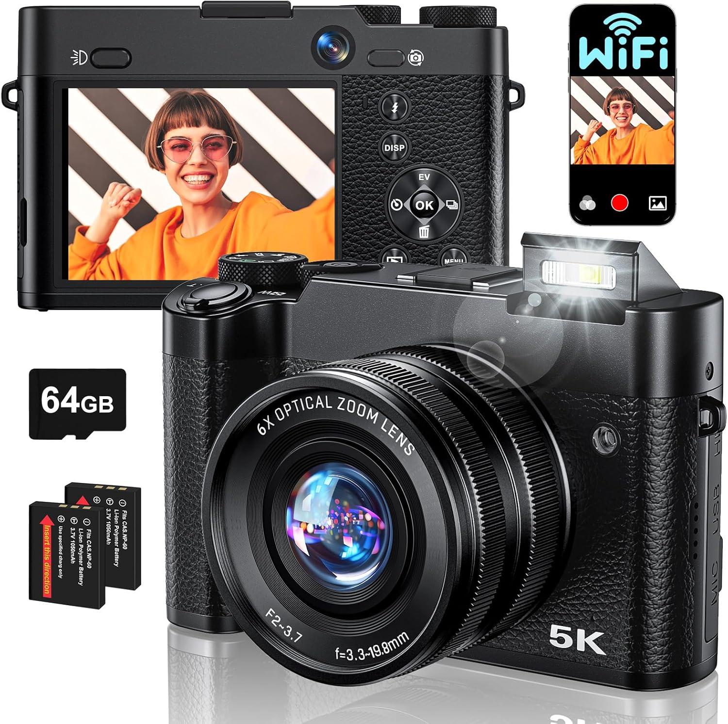 Vlogging Camera Showdown: Tested Zoom, WiFi, 64MP: Perfect for Travel…You’ll Be Surprised!
