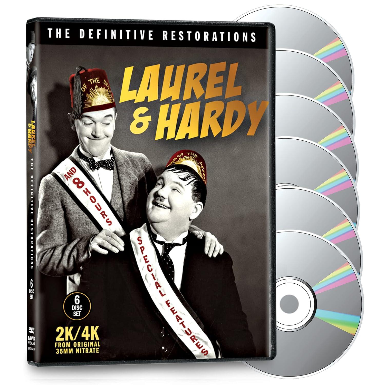 Laurel vs Hardy Set: Tested Excellence (6-DVD Comedy Collection)