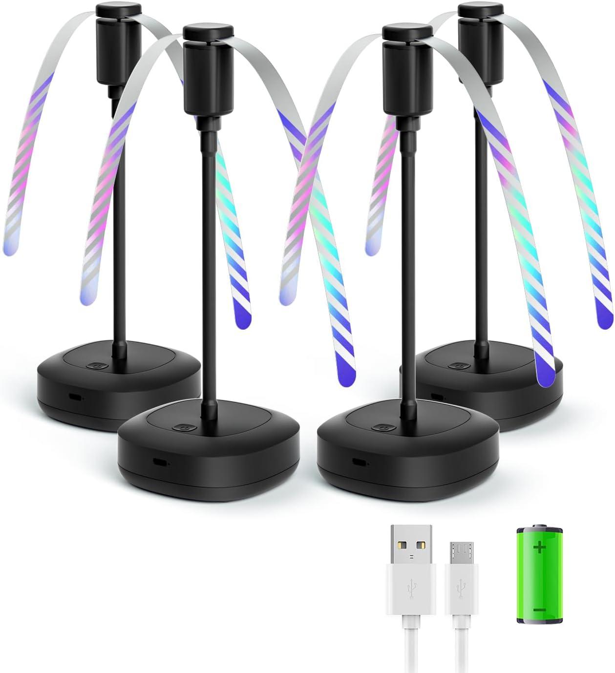 Portable Fan Showdown: 4-Pack Flex Neck & 2000mAh Tested for BBQ Comfort