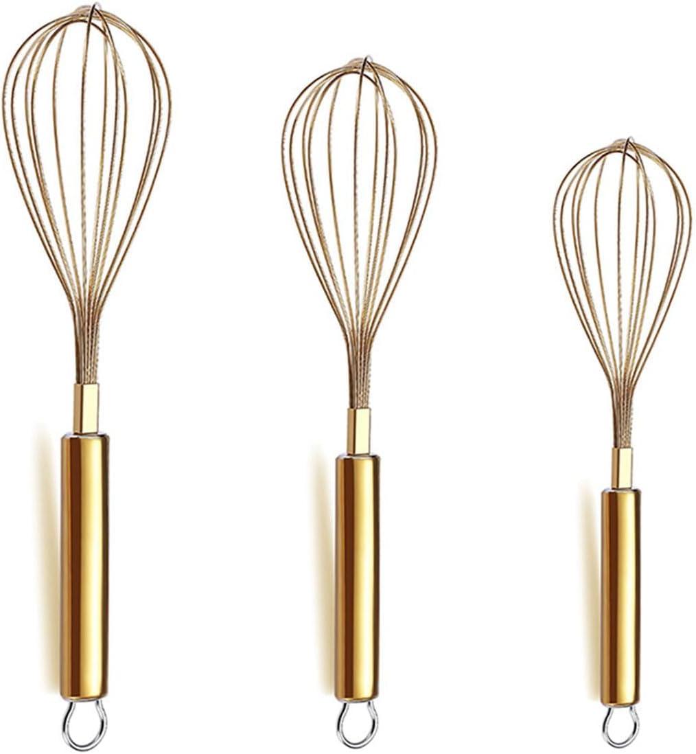 Whisk Showdown: 3 Sizes, Gold, Dishwasher Safe Tested?