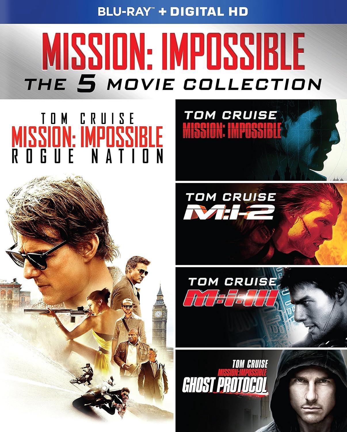 Mission: Impossible 5 Movie Blu-ray Collection: Compared for Surprising HD