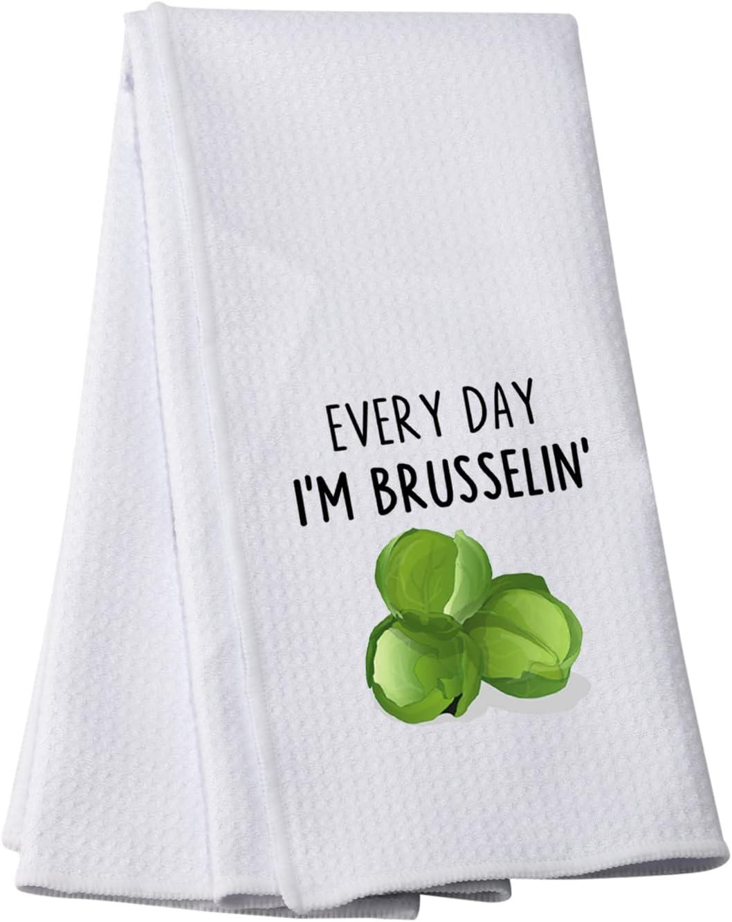Brussels Sprout Kitchen Towel Showdown: Tested, Humorous (Seasonal...)
