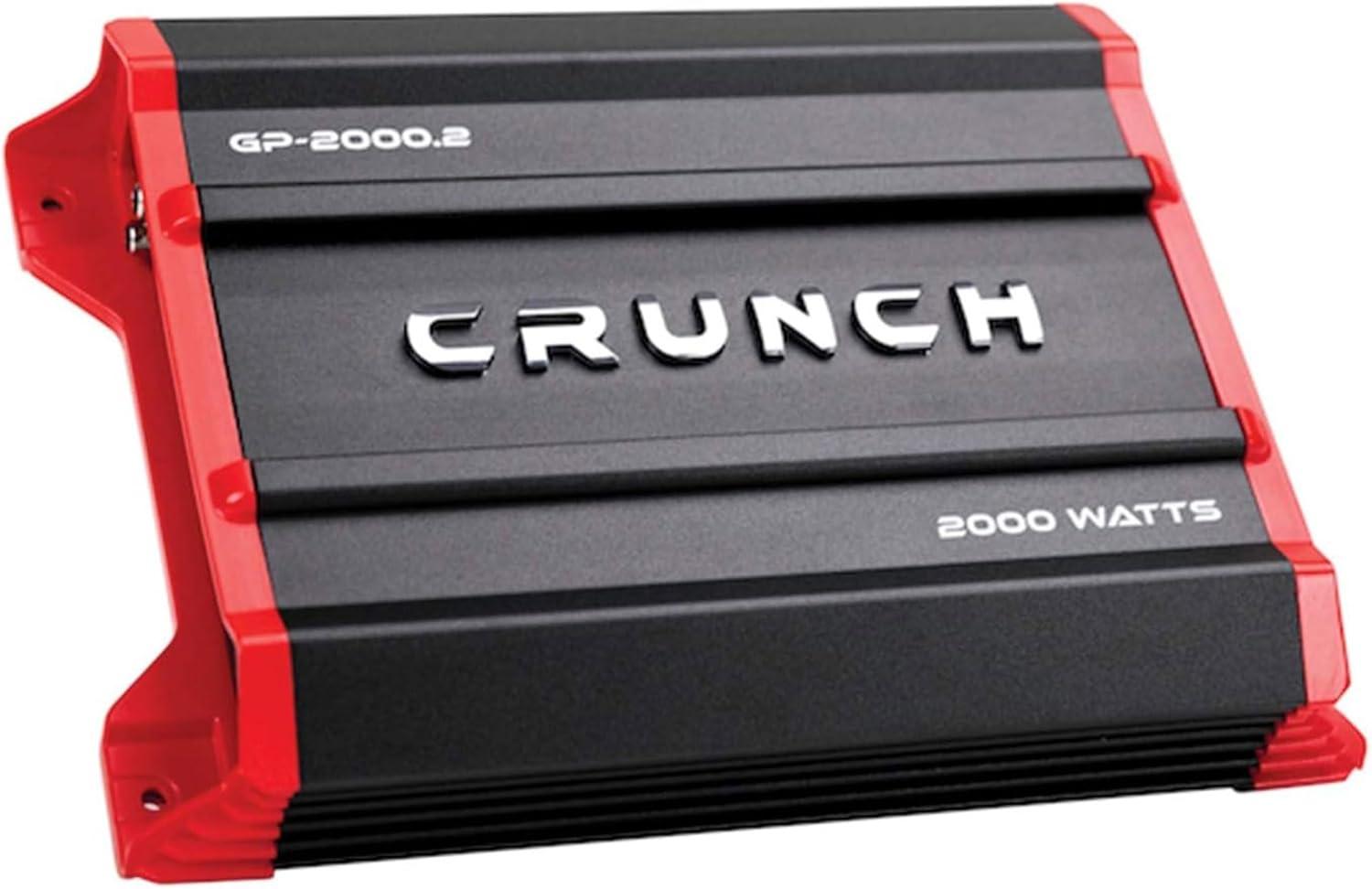 Crunch Ground Pounder GP-2000.2 Tested: 2000 Watt Power vs. Neutral EQ... Surprising for Bassheads?
