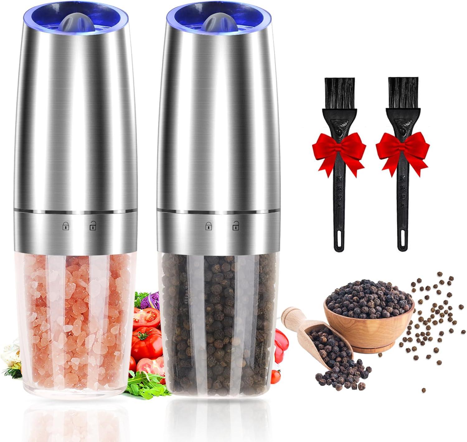 Gravity-Electric Spice Showdown: Battery-Powered & Blue LED Tested for Modern Kitchens
