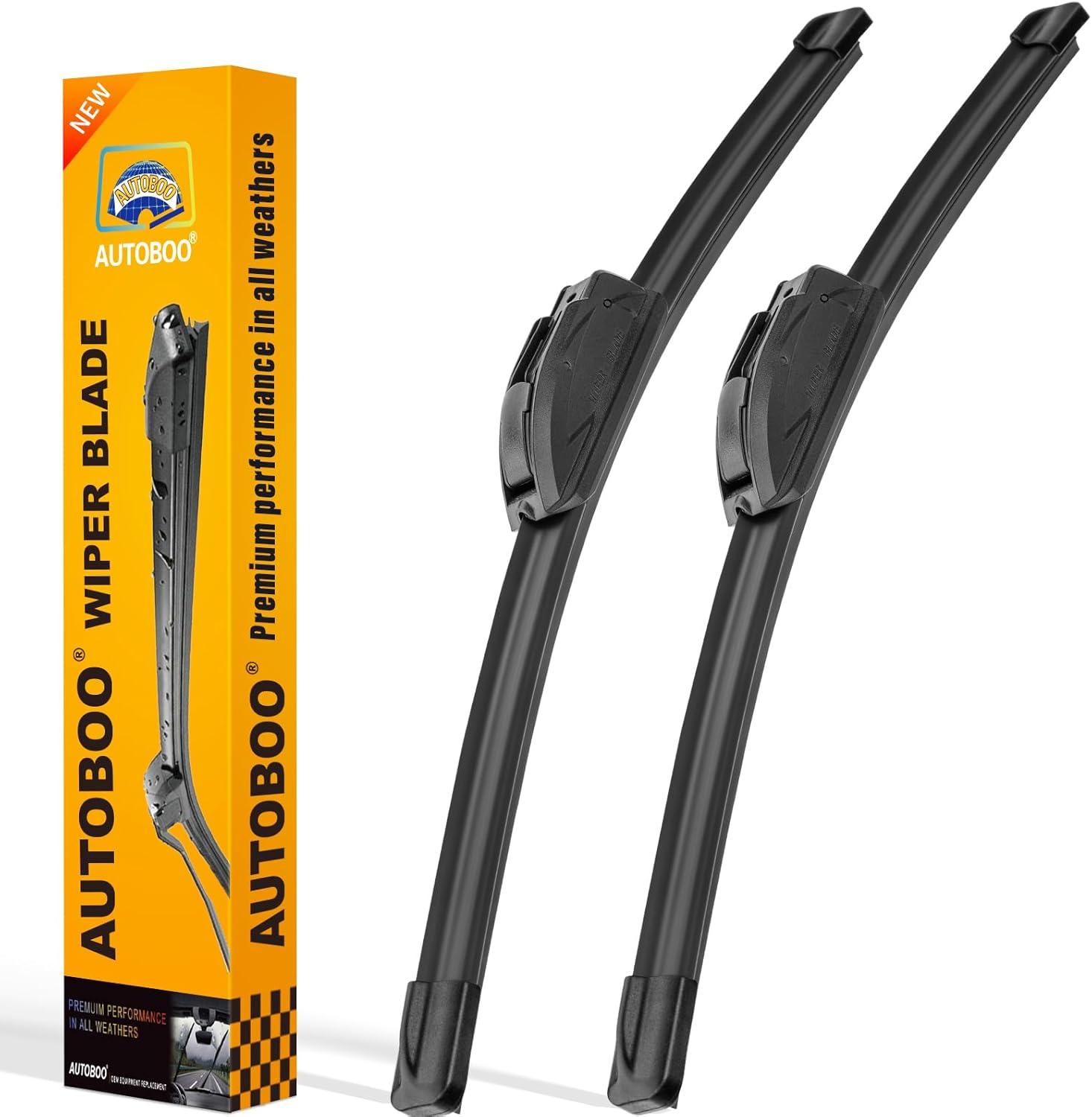 Showdown: AUTOBOO 22's Tested Durability vs. 20" OEM Quality Quiet Armor (Pack of 2) for Rainy Reliability