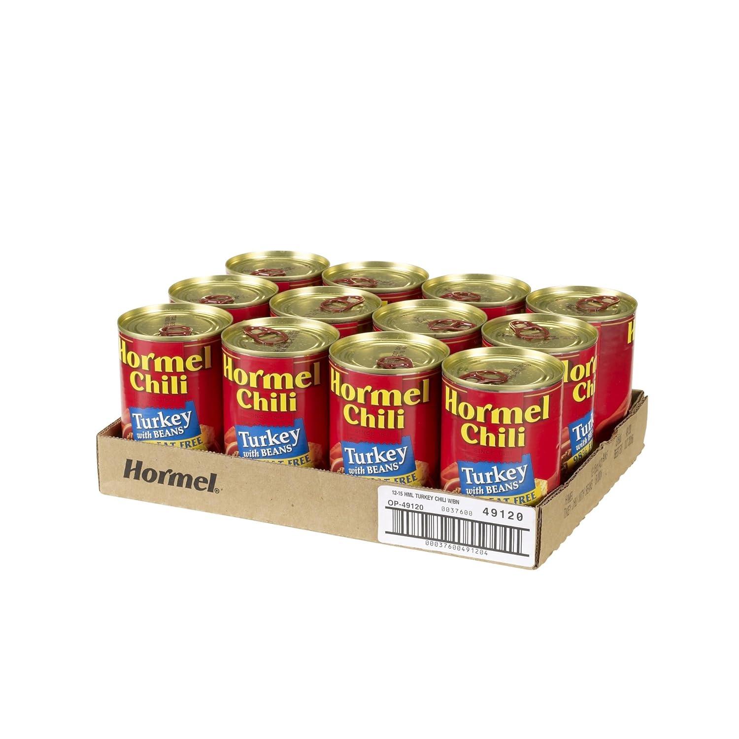 Hormel 15-Ounce Chili Turkey with Beans vs. Single-Serve: Surprising Convenience for Winter