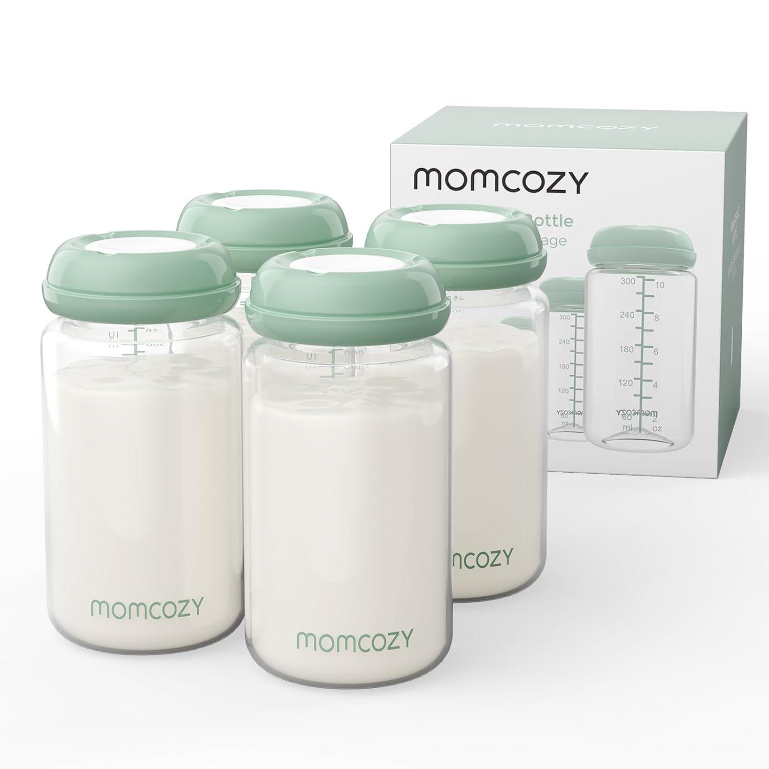 Momcozy Wide-Neck Bottle vs. 4PCS Cooler: Surprising Storage for Fridge & On-The-Go