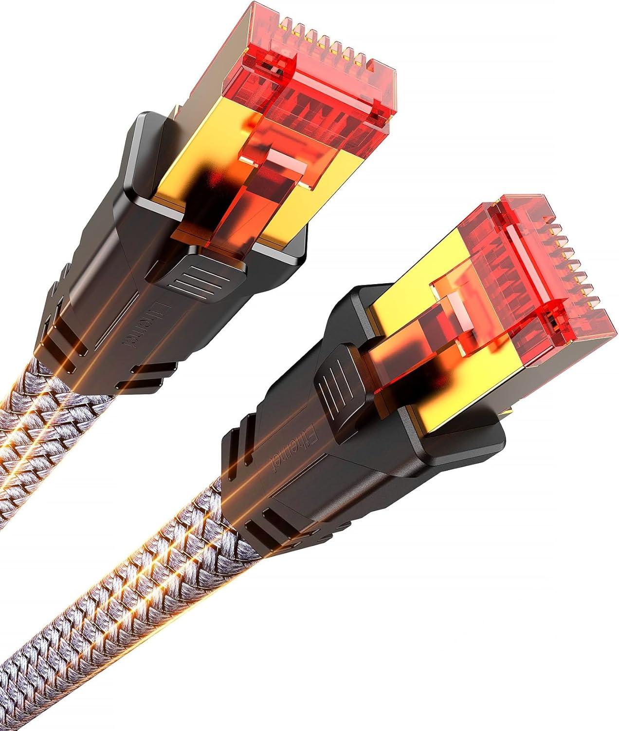 Snowkids Cat 8 vs. Standard: Surprising 40Gbps, Shielded for Outdoor-Gaming Tested?