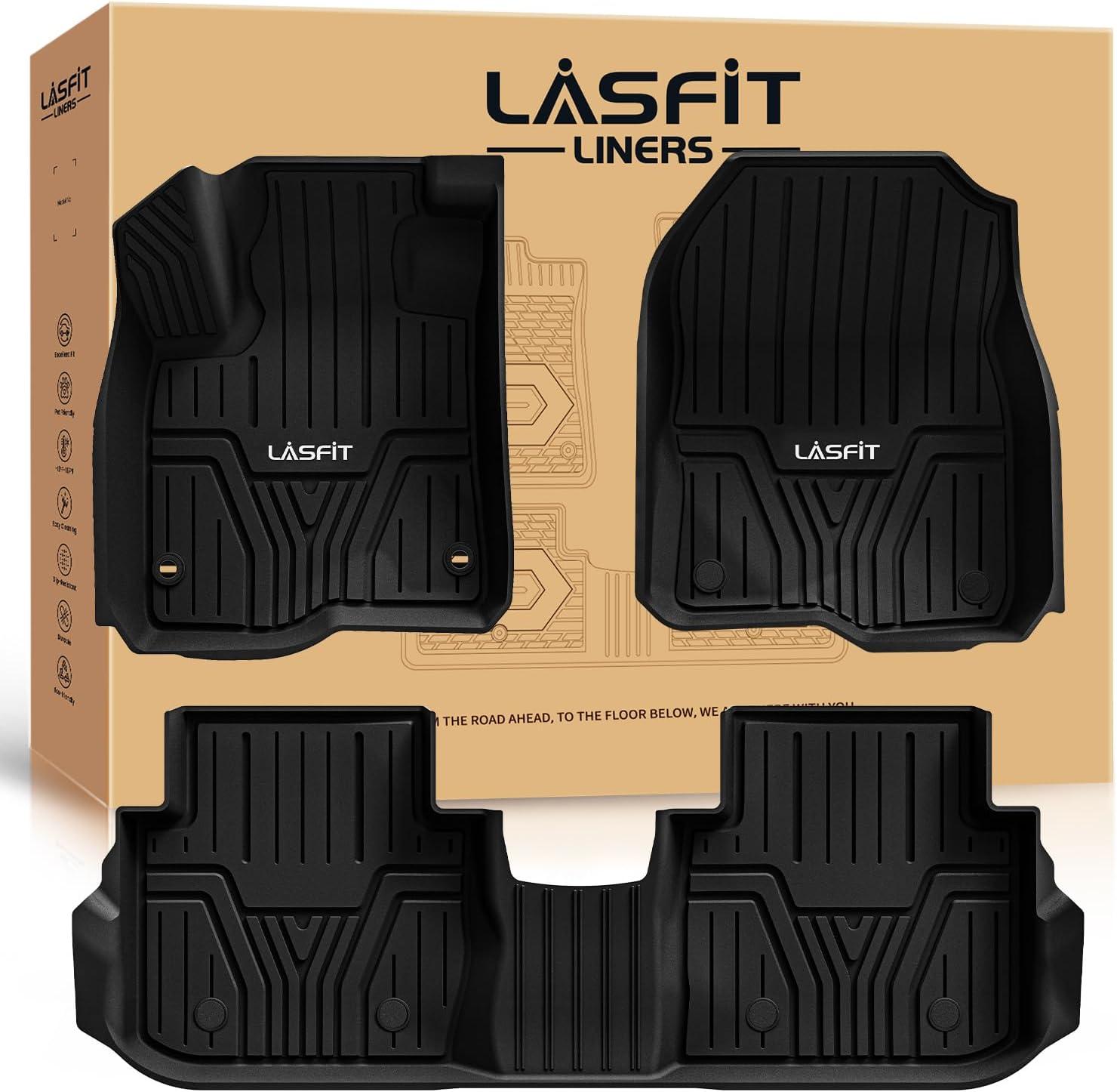 Tested TPE Liners - All Weather Protection, Black 1st & 2nd Row Fits 2023-2026 Hybrid & FCEV