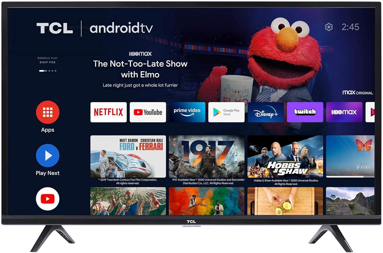 TCL 40S334, 2021 Model (Renewed) - Tested: Surprising LED Efficiency & Smart TV Apps, Affordable Upgrade