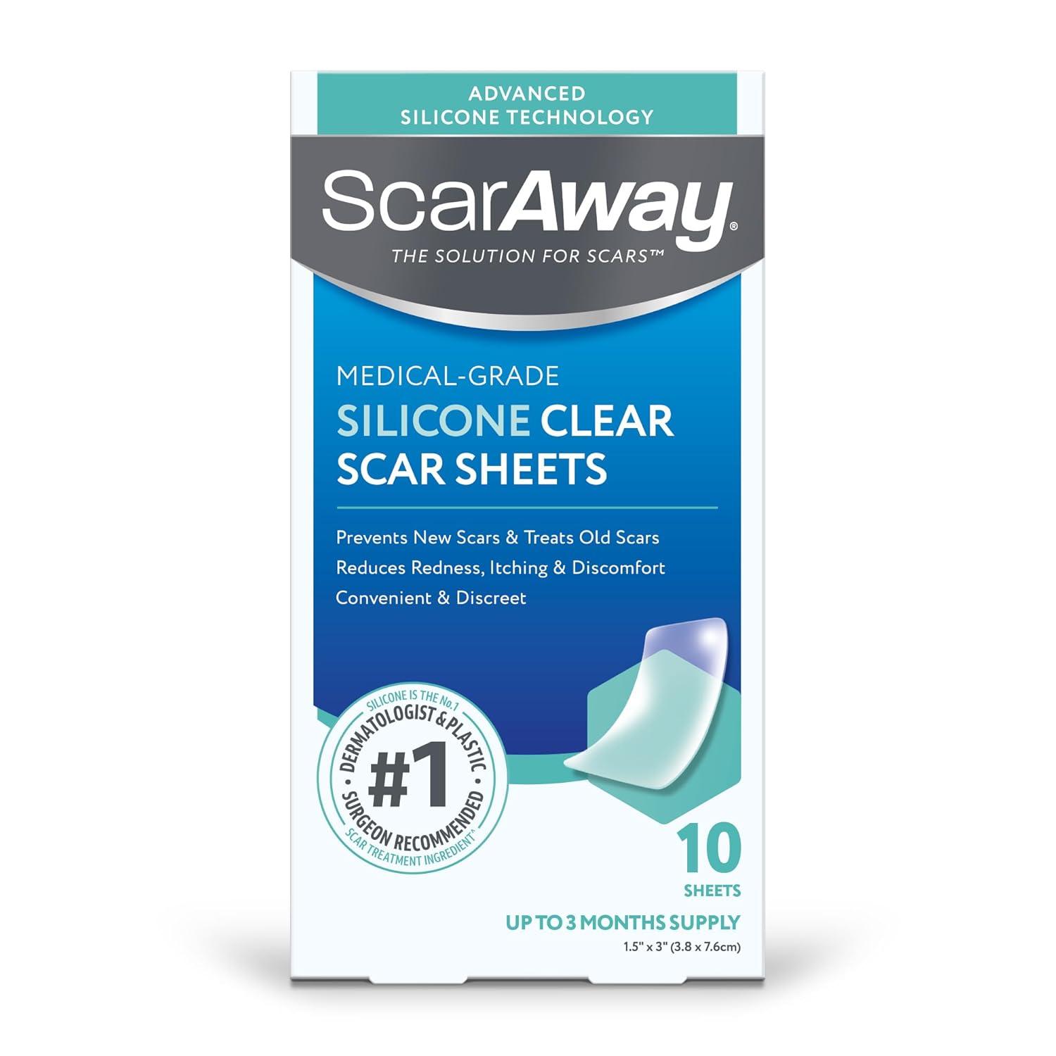 ScarAway Clear Sheets vs. 1.5"x3" Strips: Surprising Insight in Scar Treatment