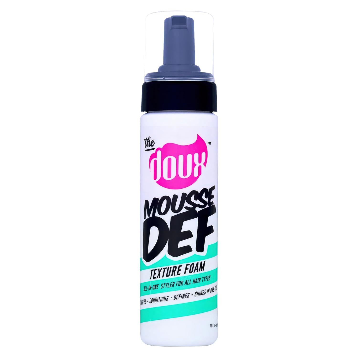 Surprising Hair Foam Showdown: Doux Mousse Def's Volumize & Define for Creative & Neutral Styles