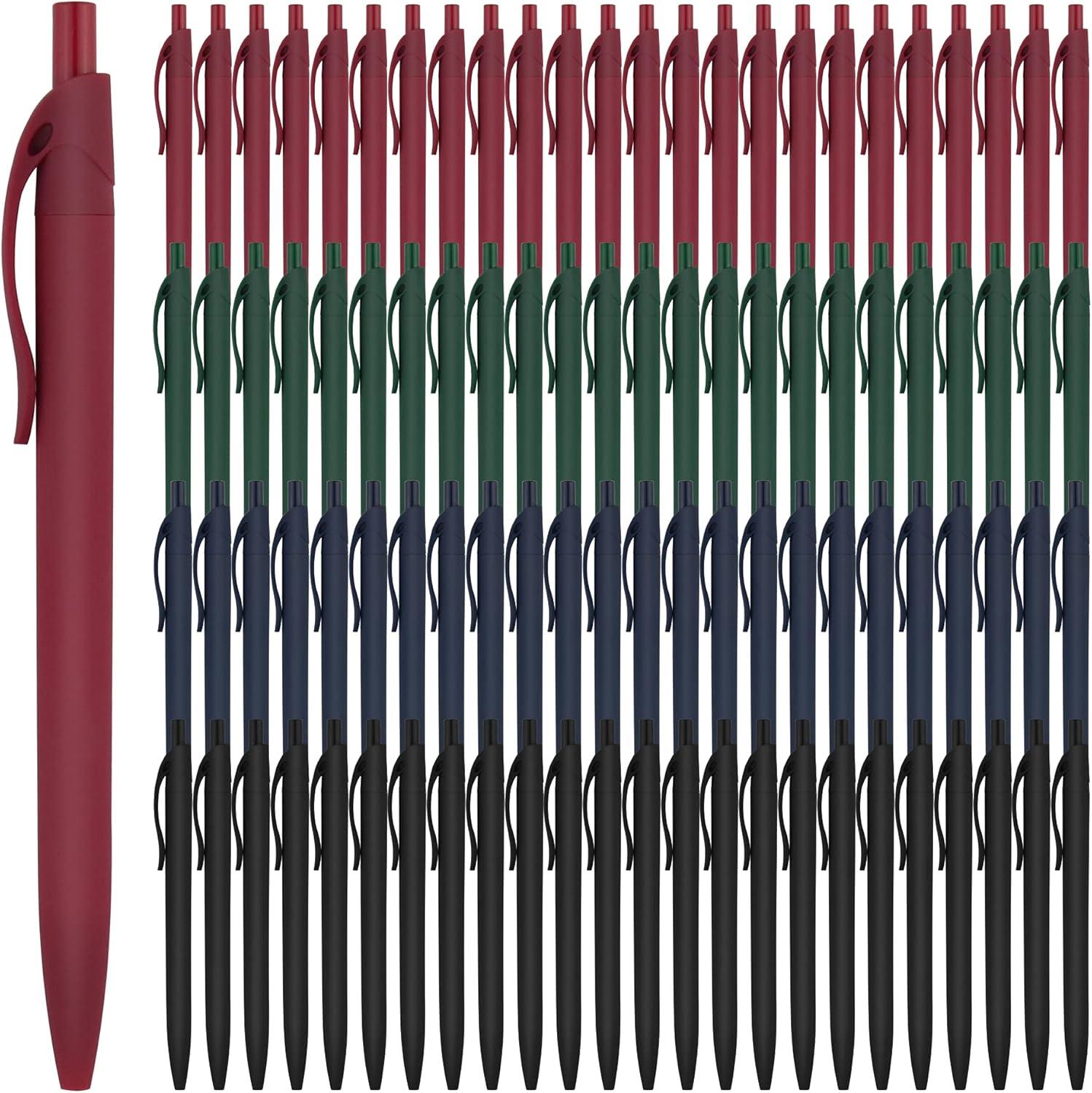 Deegtran Retractable Pens Showdown: 200-Pack, No Bleed... Medium Point Smoothness?