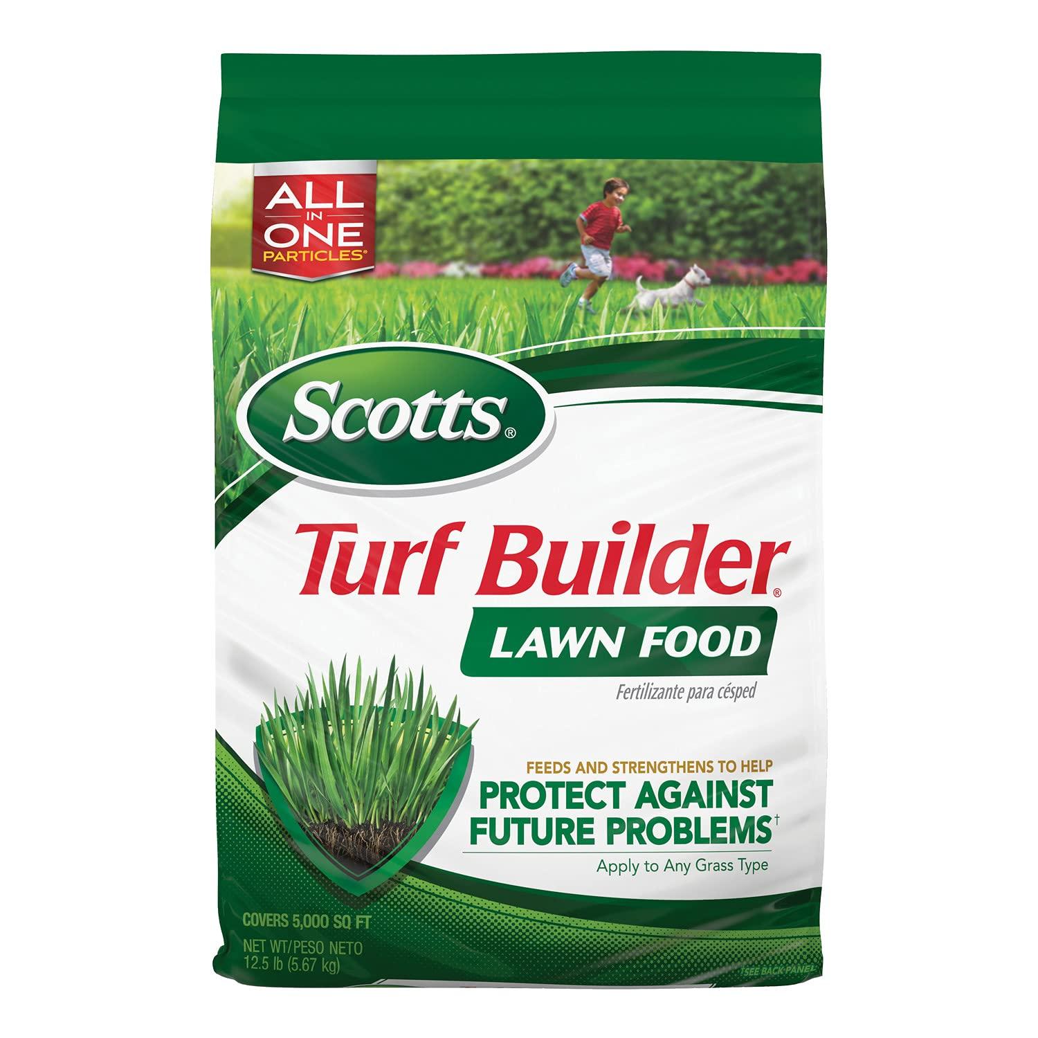 Scotts Turf Builder Lawn Fertilizer 5k sq ft Tested... vs. [Brand] Organic (All Grass Types)