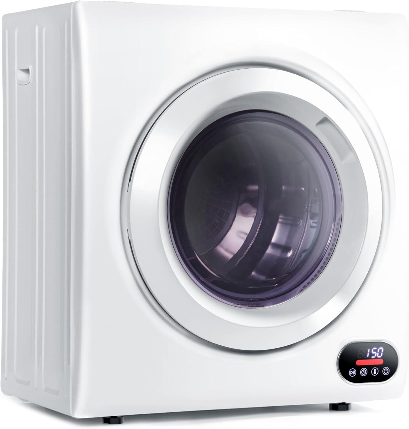 Euhomy Compact Laundry Dryer Showdown: Exhaust Pipe Tested for Apartment Efficiency