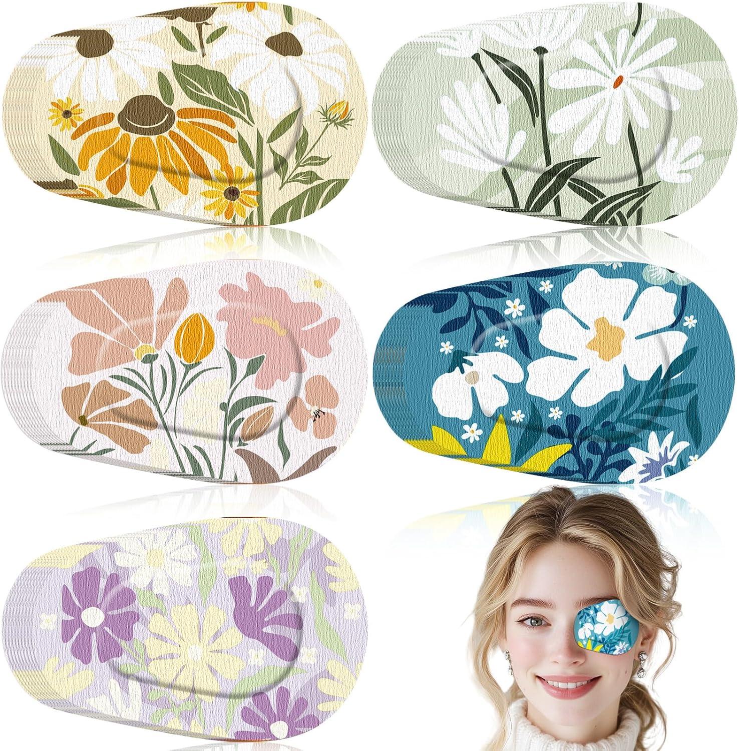 50 Pcs & 5 Vintage Styles Tested: Gentle Removal Eyepatches vs. Traditional, Surprise Lazy Eye Gifting
