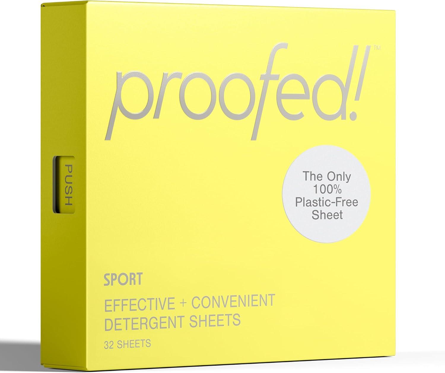 Tested: No PVA, 100% Plastic-Free, Sport Scent Laundry Sheets, USA-Made?