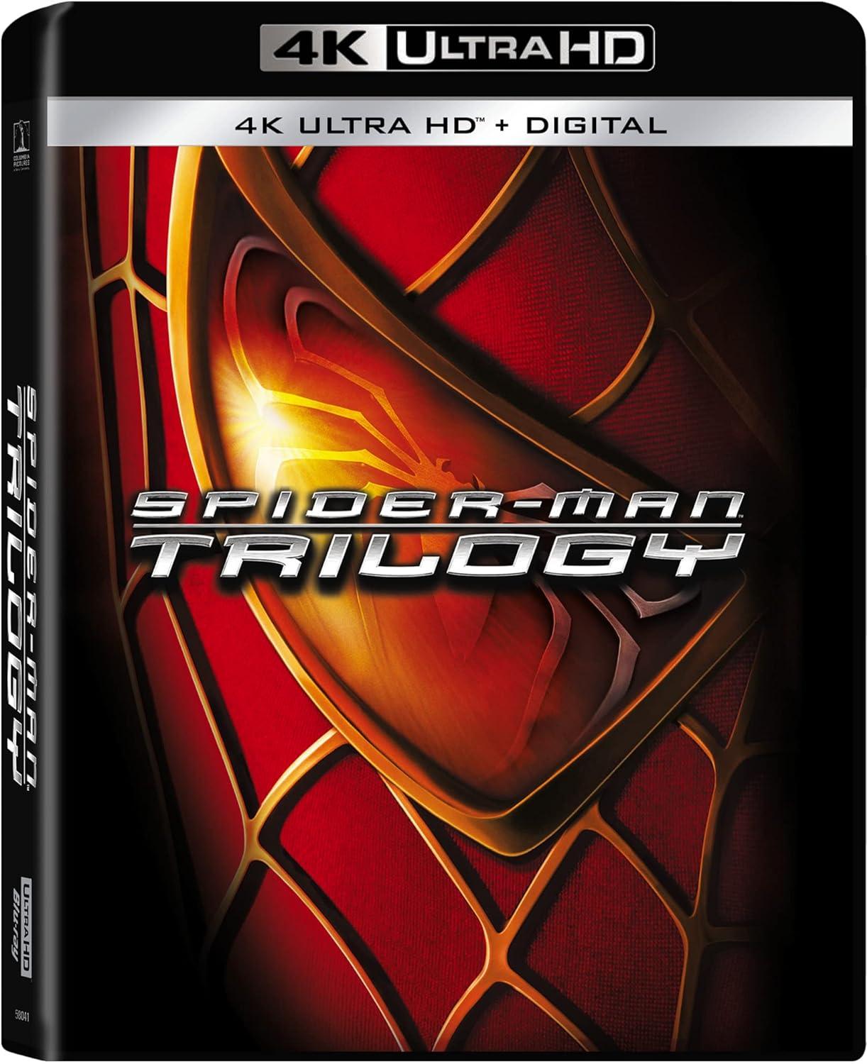 Showdown: Spider-Man 2002, 2004 & 2007 4K UHD Set's Enhanced Clarity, Dynamic Action, & 3D Bounce