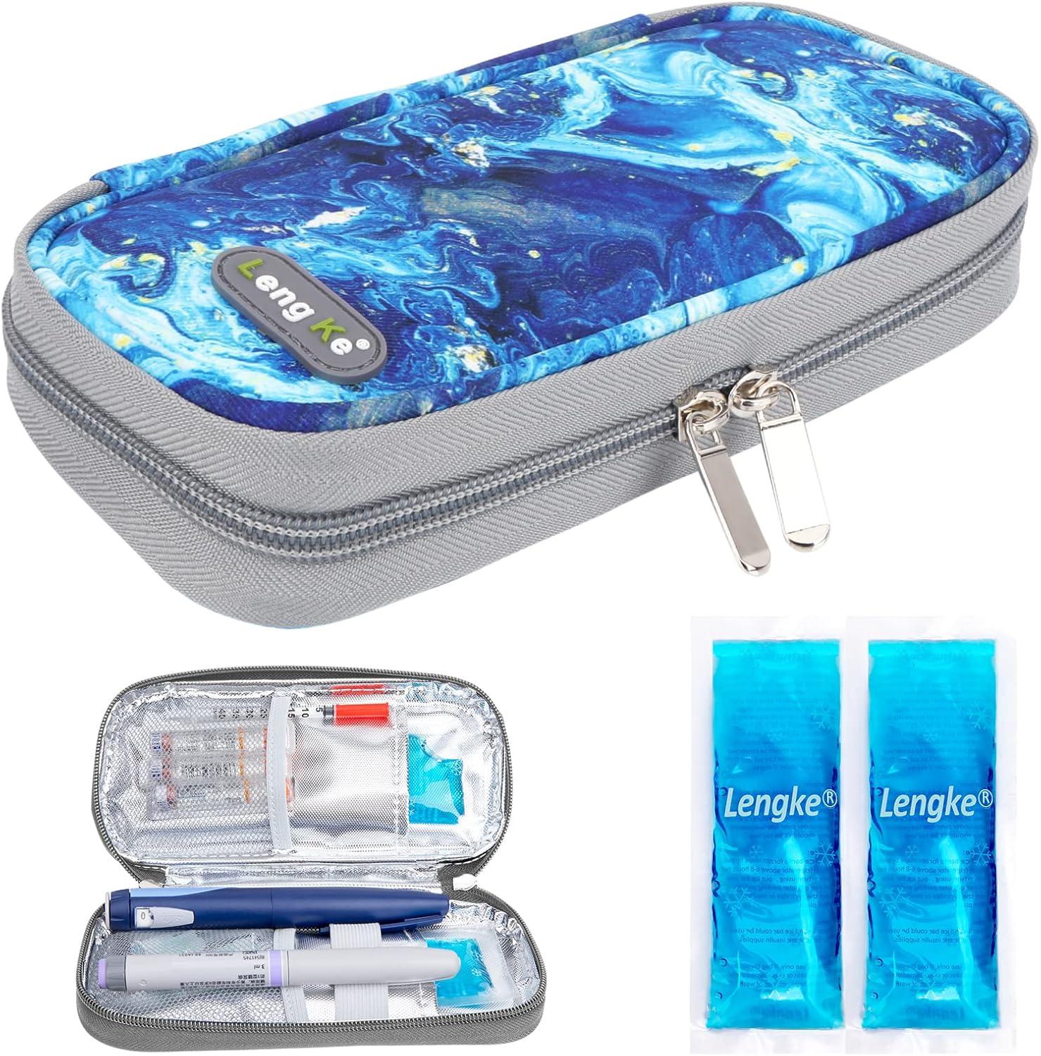 Tested Insulin Cooler Showdown: YOUSHARES's 2 Ice Packs vs. Generic Storage
