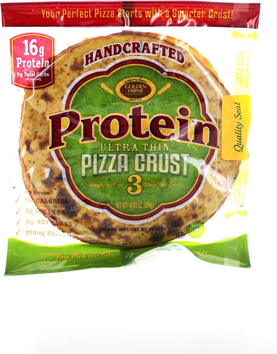Ultra Thin 16g Protein Crusts: 3-Pack Tested for Health-Focused Baking... Surprising?