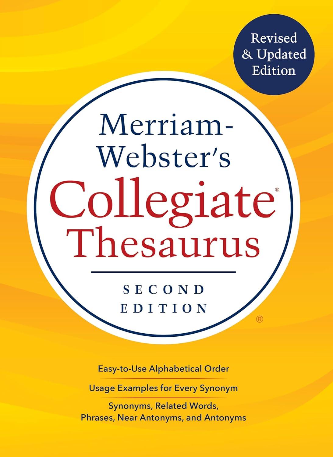 Merriam-Webster's Thesaurus: Kindle Edition Tested vs. Print, Surprising Access for Writers