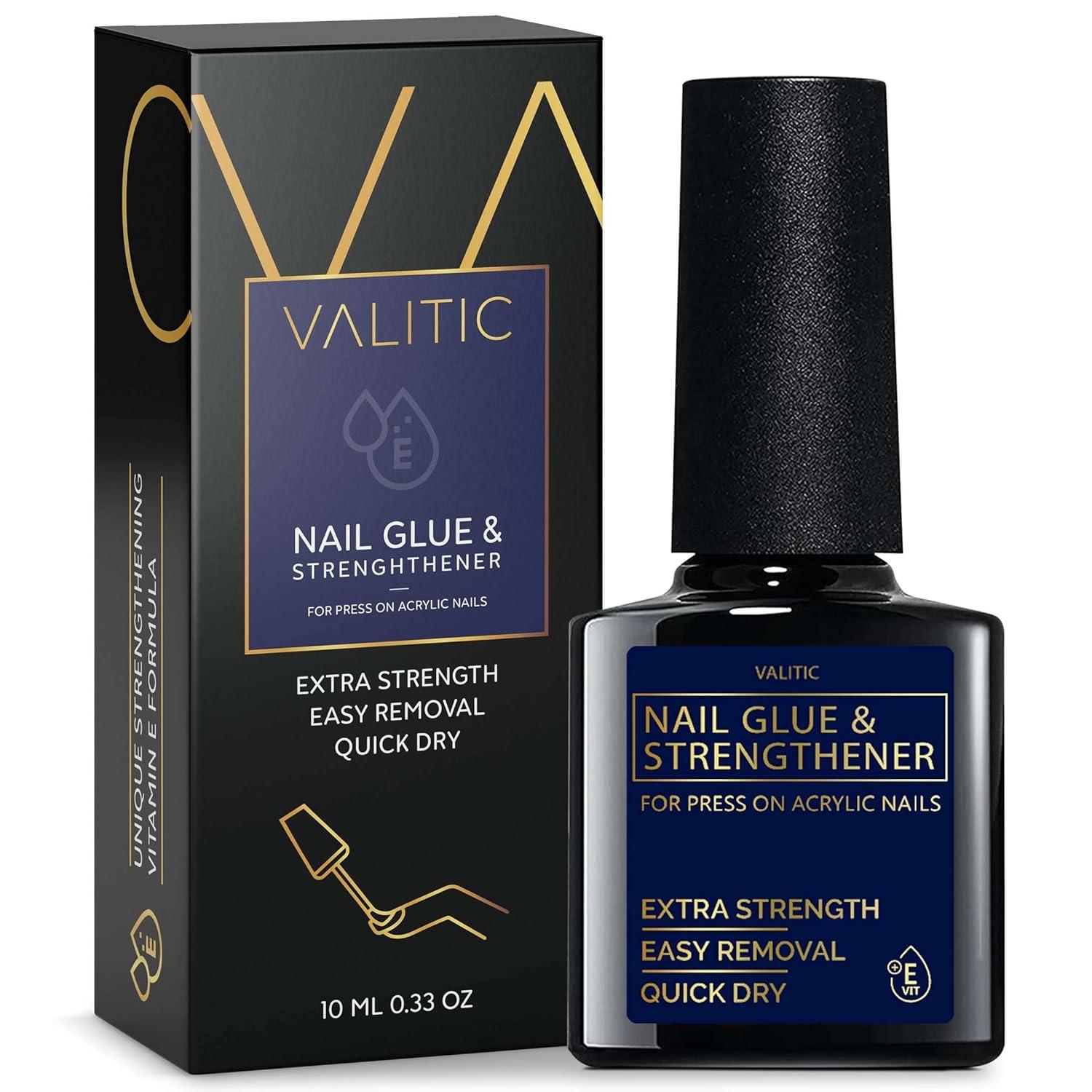 Valitic Nail Glue Tested: Quick-Dry, 1-Pack, Tip Strength vs. 30-Day Lasting, Bonding for False Nails…