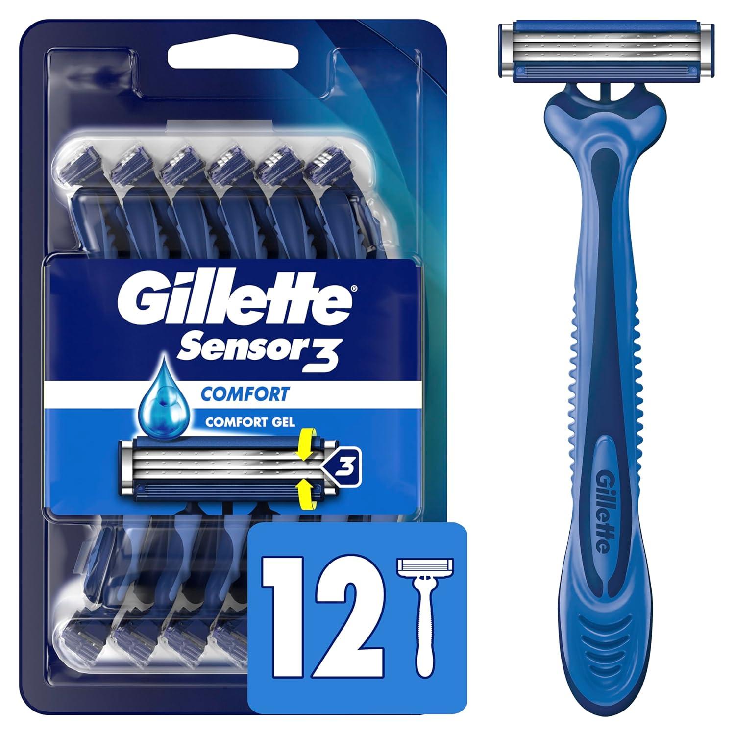 Gillette Sensor3 Comfort Tested: 12 Blades vs. Routine Shaves