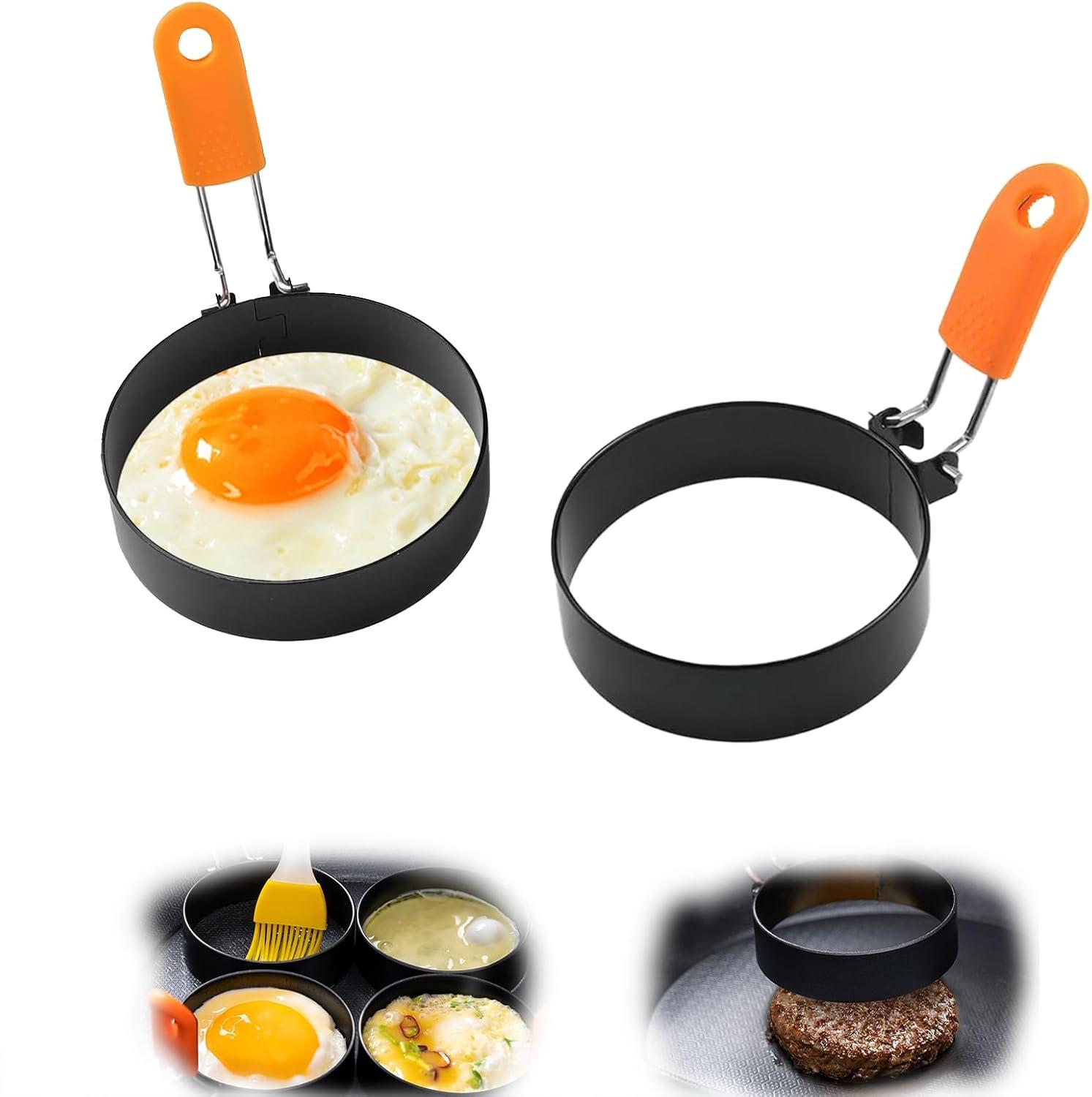Showdown: Stacking Design, Non-Stick Coating, Custom Shapes in Breakfast Tools for Effortless Prep