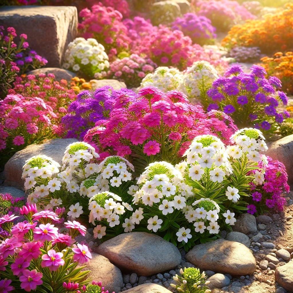 800+ Seeds: Tested Low-Growing Ground Cover for Surprising... Colorful Carpets!