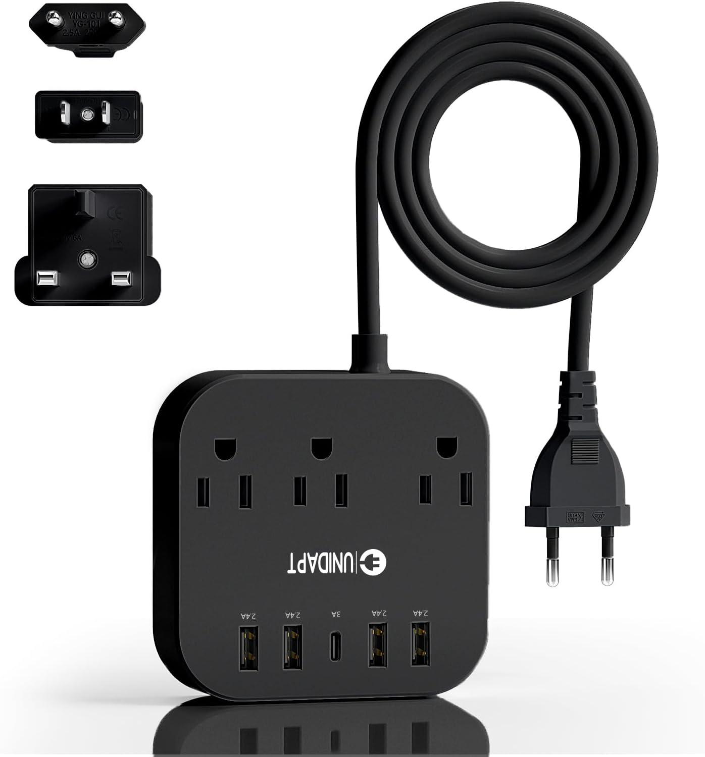 Tested: EU Power Strip with 5V/3A USB-C for Global Travel