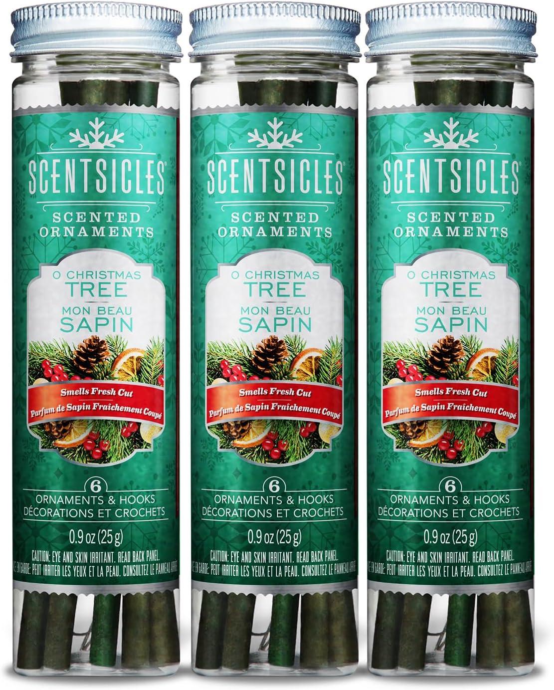 Scentsicles Scented Ornaments with Hooks: Tested vs. Neutral Holiday Decor