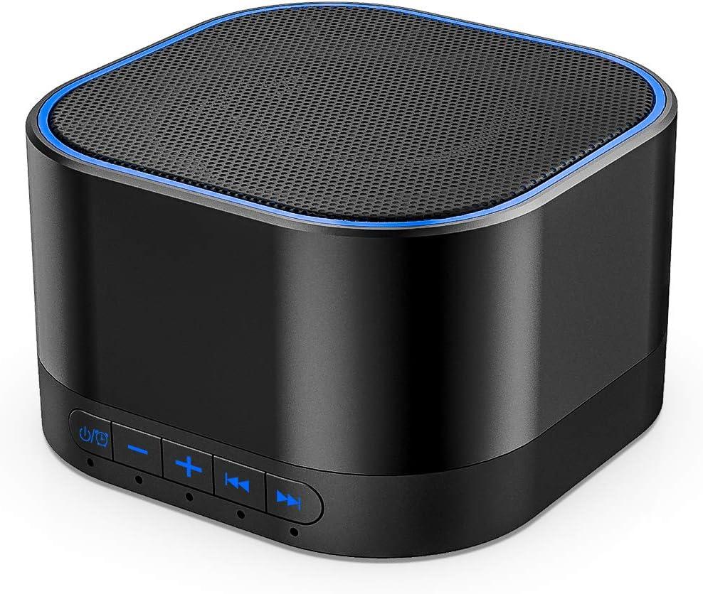 Magicteam White Noise Machine: 20 Non-Looping Sounds & 32 Volume Levels - Sleep Timer Tested for Serene Nights