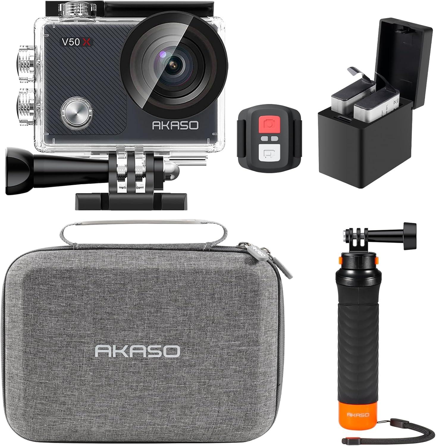 Tested for Outdoor Use: AKASO V50X 4K30fps vs. Standard Cam's 1080p