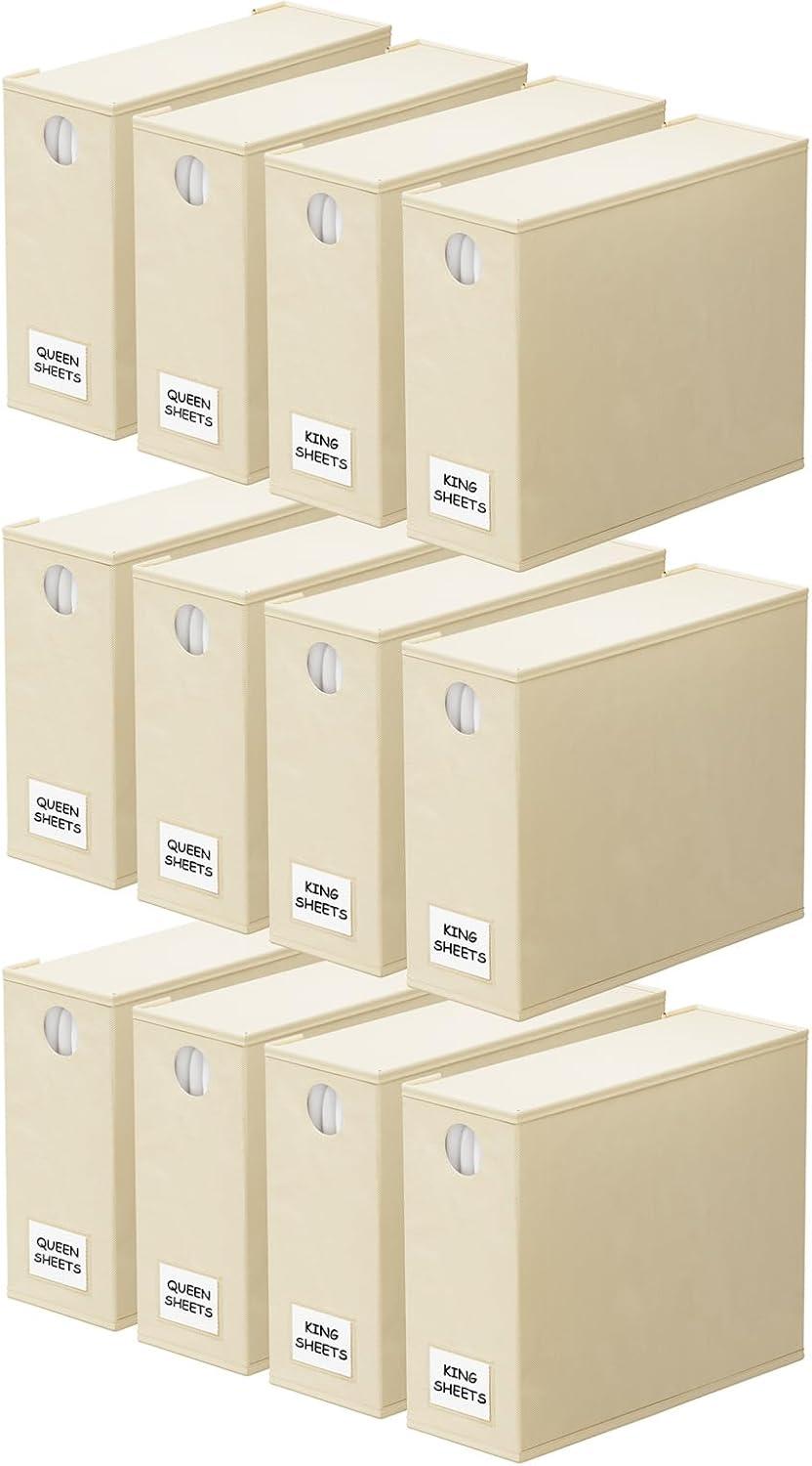 Showdown: 12-Pack vs. 3-Pack Bedding Storage for Time-Saving Sleight of Hand