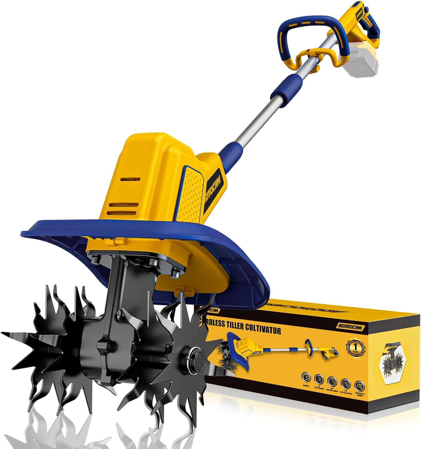 Cordless Tiller: Dewalt 20V Compatibility, 360RPM & 9In Width Tested for Eco-Friendly Yard Work