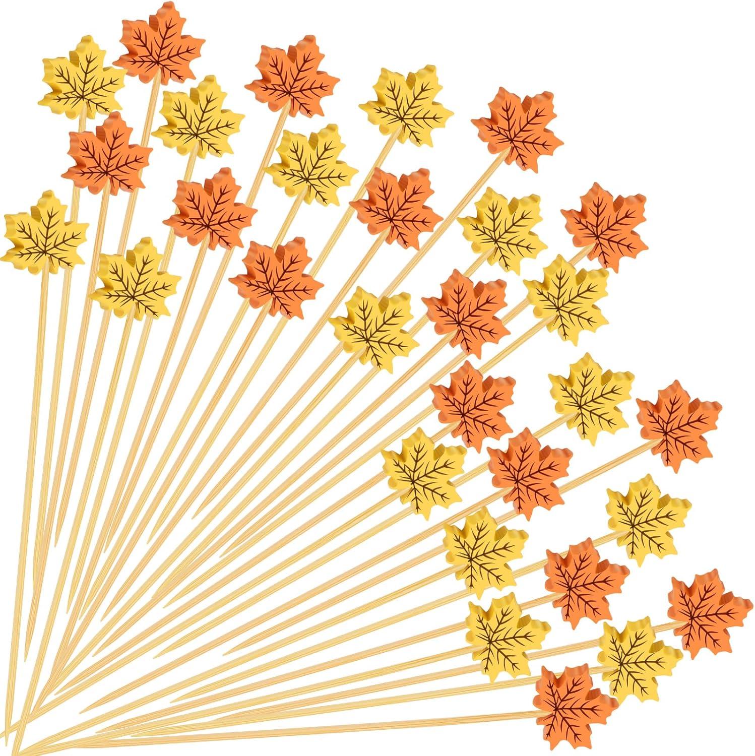 Fall Decor Tested: Bamboo Toothpicks with Surprising Versatility