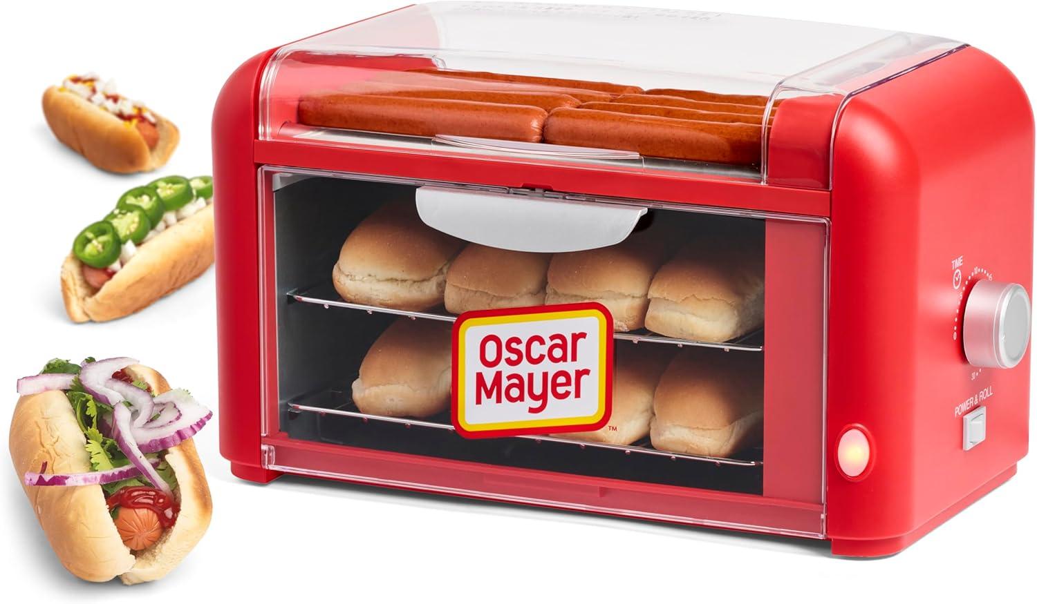 Nostalgia Oscar Mayer Showdown: 8 Rollers, Non-Stick Racks Tested for Dogs & Veggie Delights