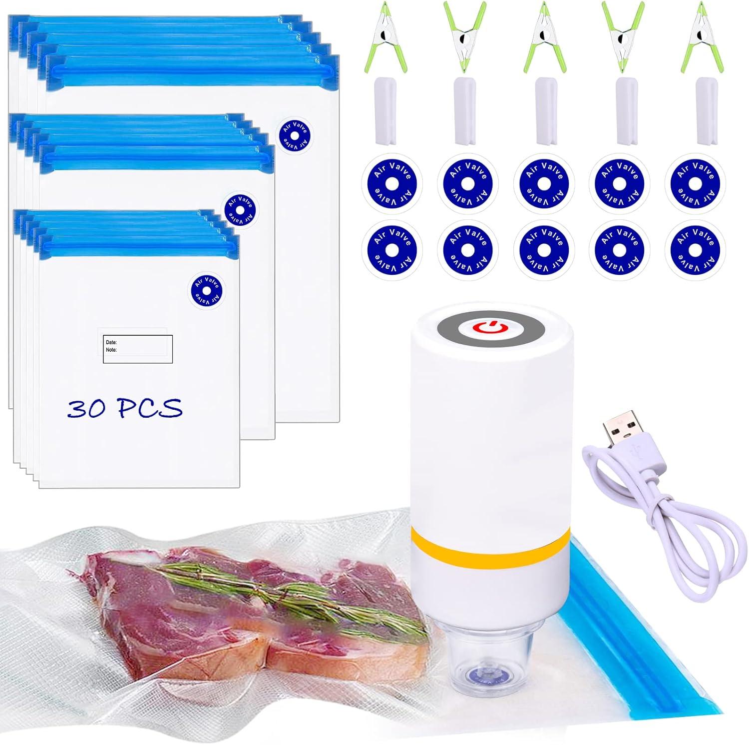 Sous Vide Vacuum Sealer Showdown: 30 Reusable Bags, 5 Clips, Anova Compatibility Tested?