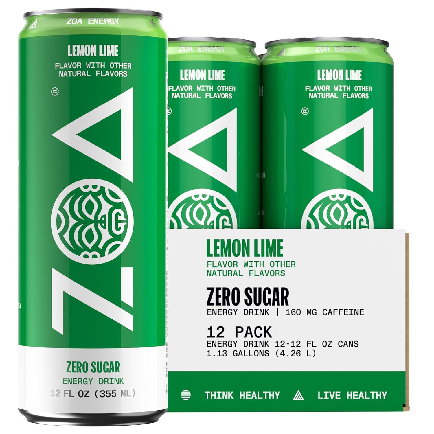 Surprising Energy Boost: ZOA Zero Sugar Drinks Hydrate & Energize
