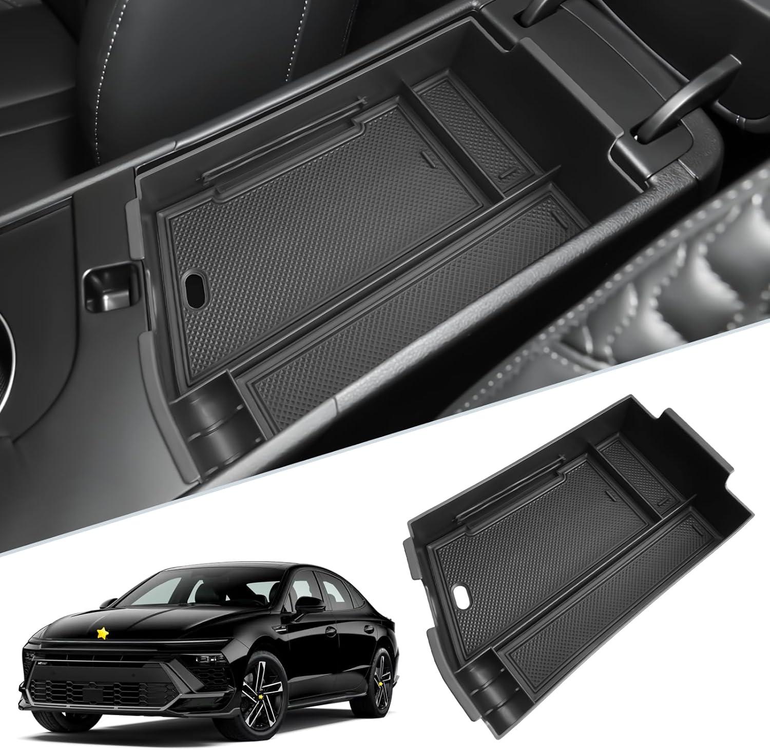 Surprising Comparison: 2024 Sonata Console Organizer vs. Windshield Sun Shade for
