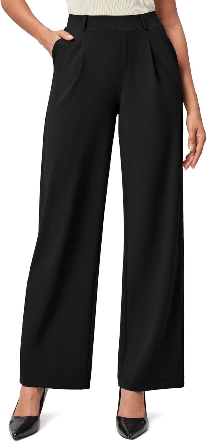 Work-Casual Showdown: Stretch, Wide Leg, Wrinkle-Free, 28-32, Yoga, Trendsetting
