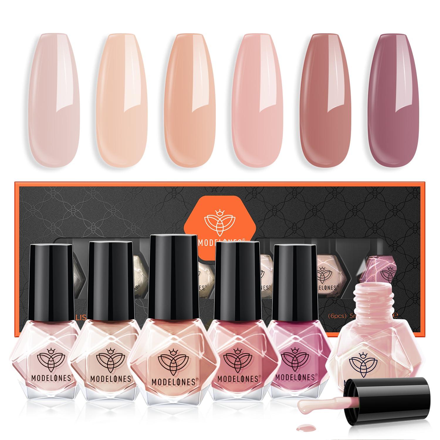 Modelones Nail Polish Showdown: 6 Colors, Quick Dry, Surprising All-Season Versatility