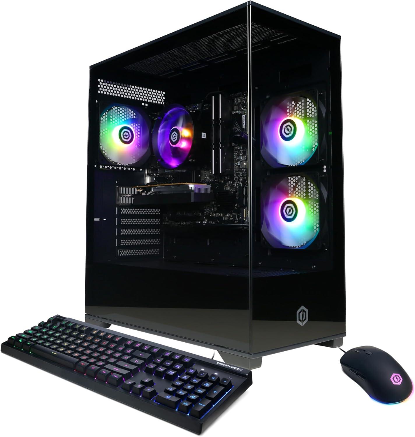 Showdown: CyberPowerPC's 4GB RX 6400 vs 500GB Gen4 SSD-2023 Gaming PC Upgrade!
