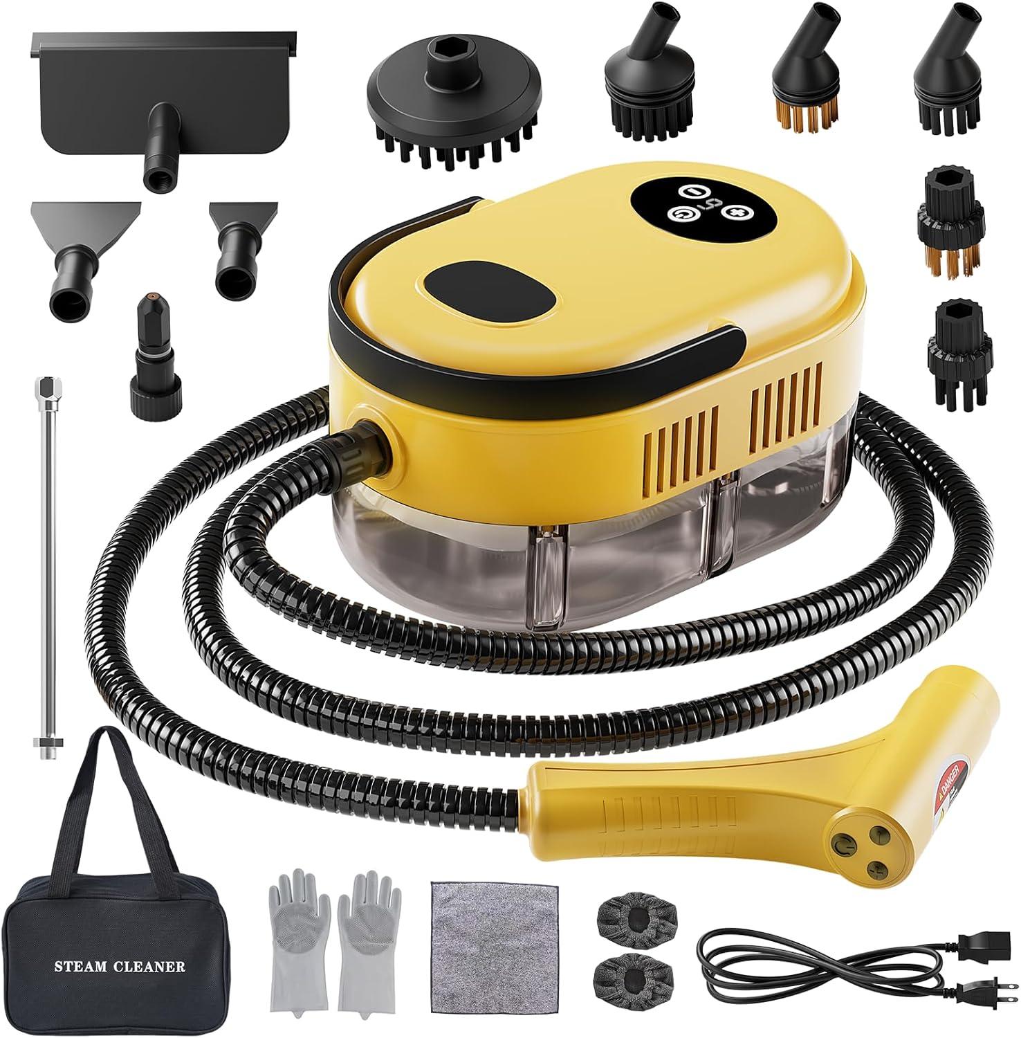 Steam Cleaner Showdown: 9.8ft Cord vs 118-inch Reach for Efficient, Chemical-Free Cleaning