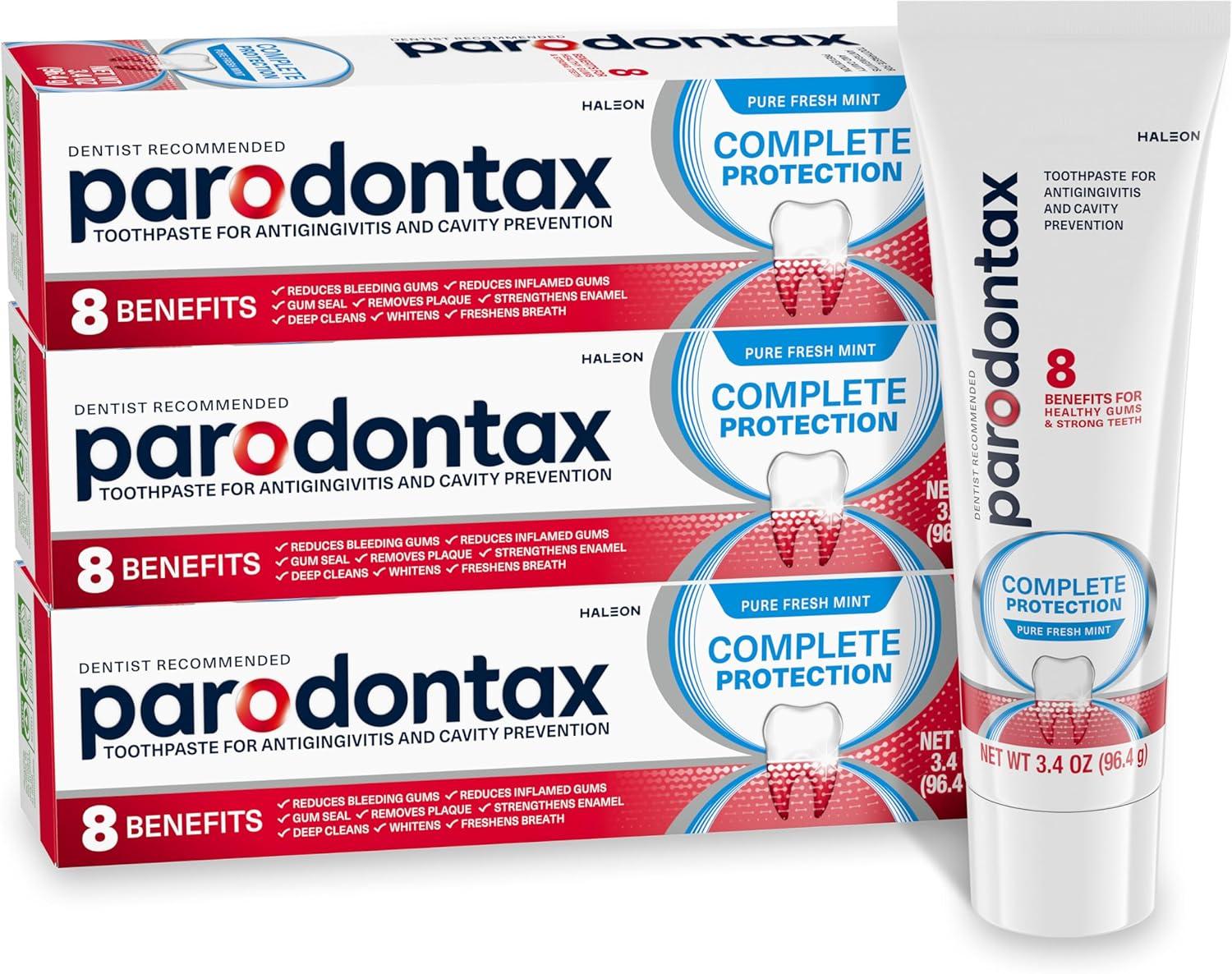 Parodontax vs. Crest: Tested Gum Care Benefits for Bleeding Gums & Fresh Breath