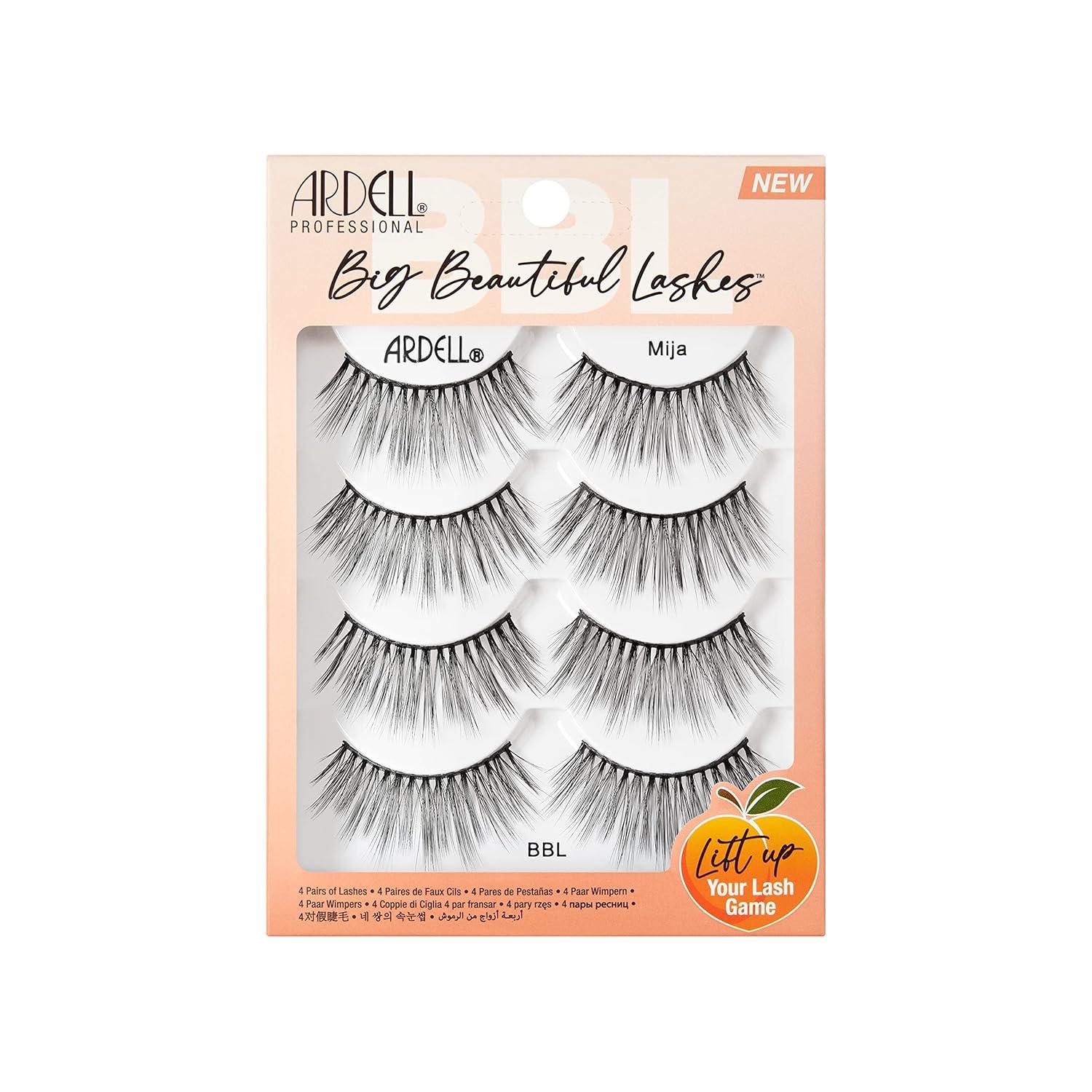 Ardell Mija 4-Pair Lashes Showdown: Halloween, Makeup, & Costume Use-Surprising Versatility